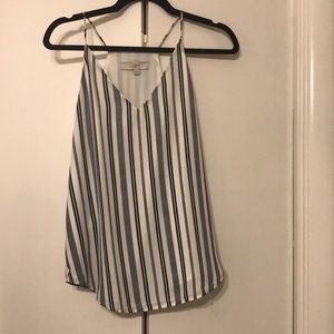 Ann Taylor Loft striped tank top
